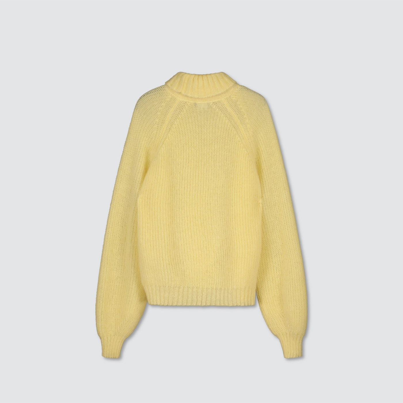 MOHAIR ROLL NECK SWEATER