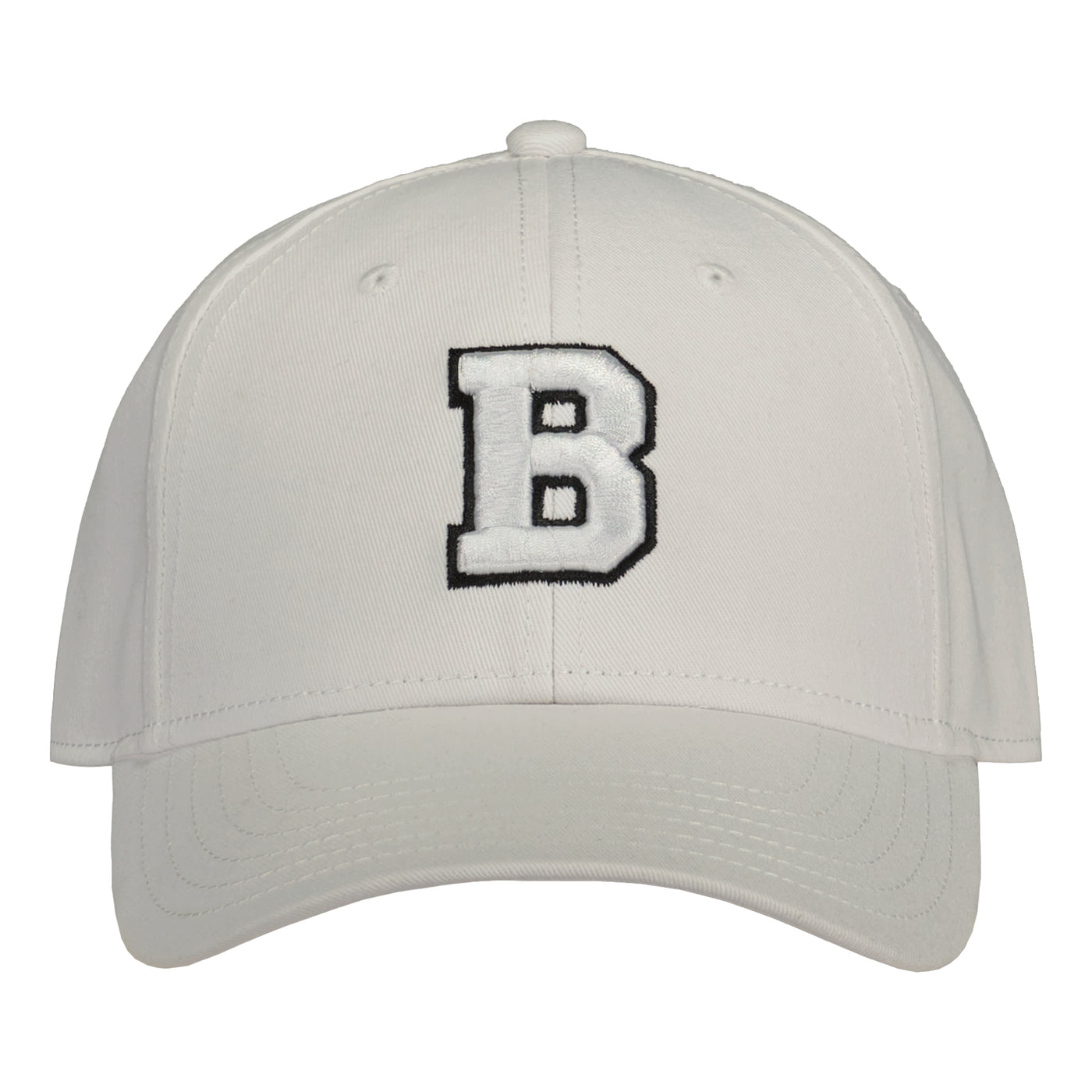 B BASEBALL CAP Antique White