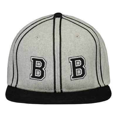 BASEBALL SNAPBACK CAP Grey Melange Billebeino