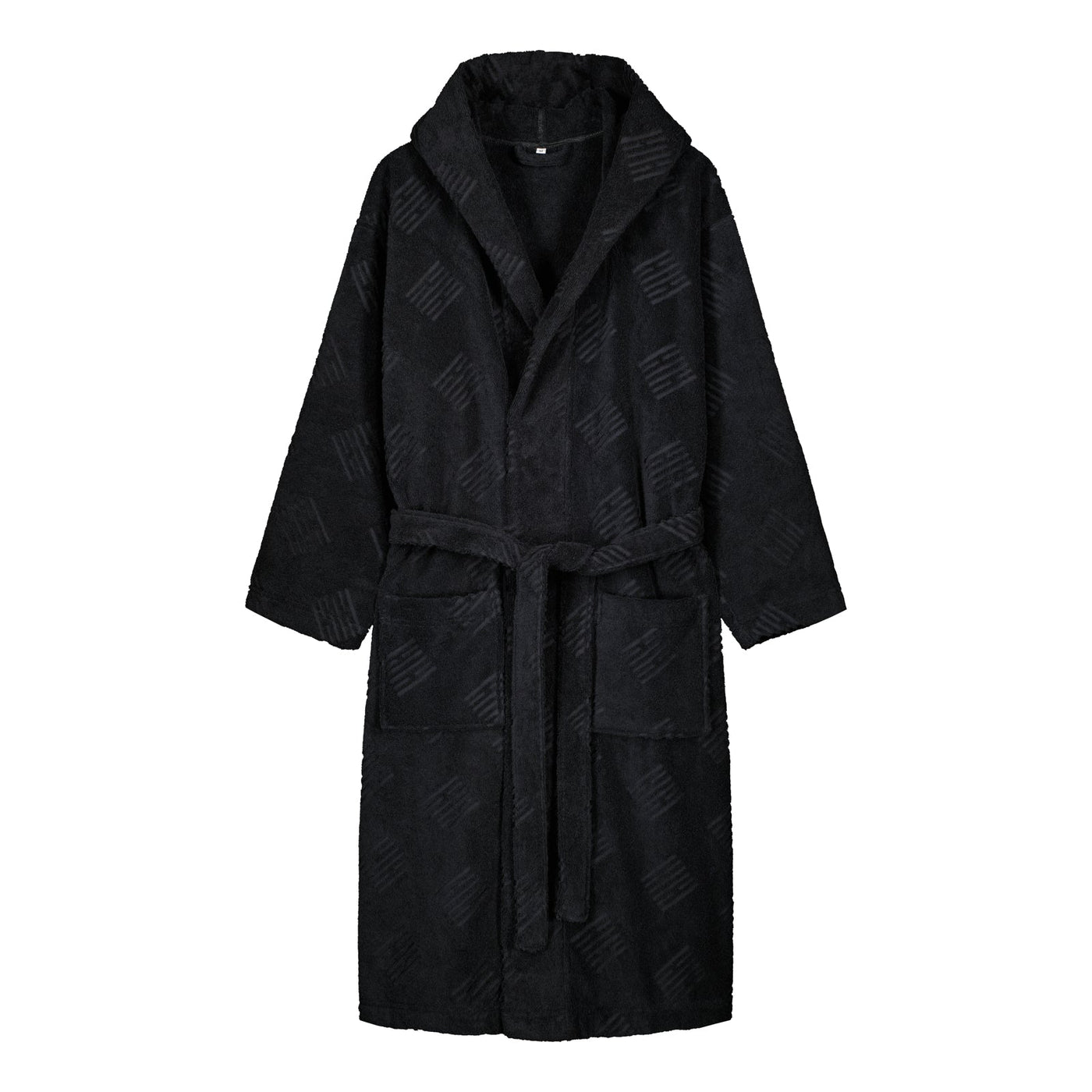 BRICK JACQUARD BATHROBE