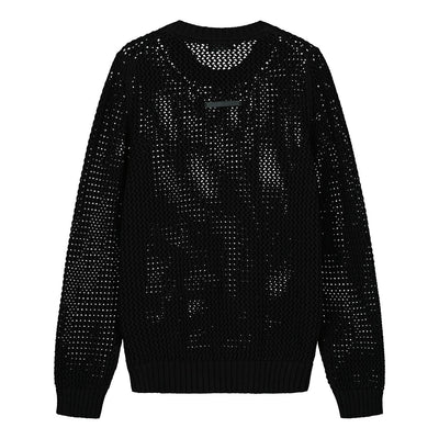 FISHNET KNIT SWEATER