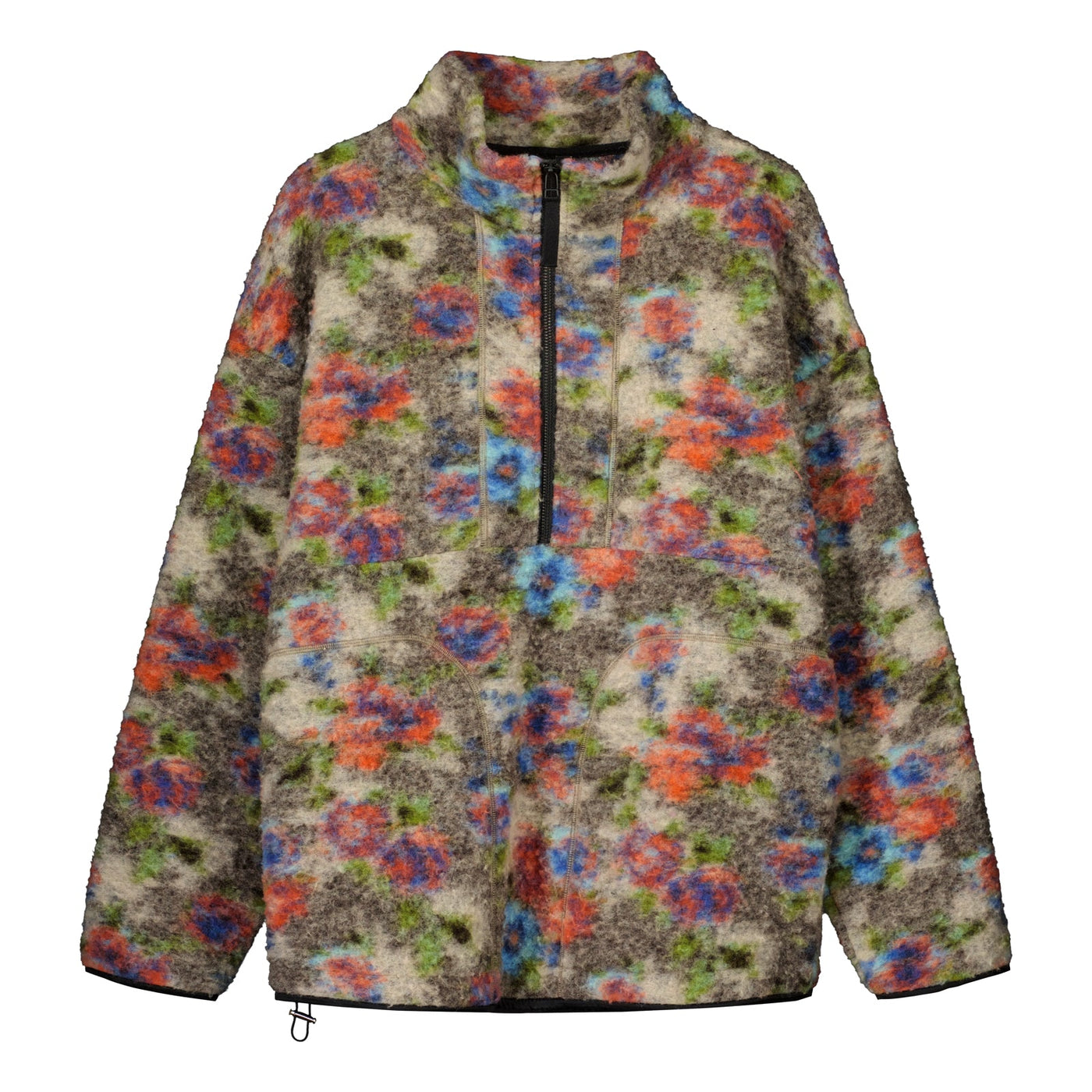 FROSTY FLOWER FLEECE JACKET Billebeino