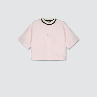 HEAVY SLUB CROP T-SHIRT