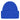 MOHAIR BEANIE Solidate Blue Billebeino