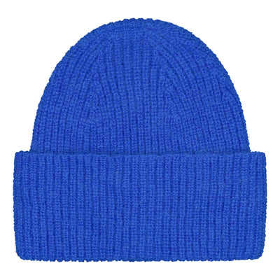 MOHAIR BEANIE Solidate Blue Billebeino