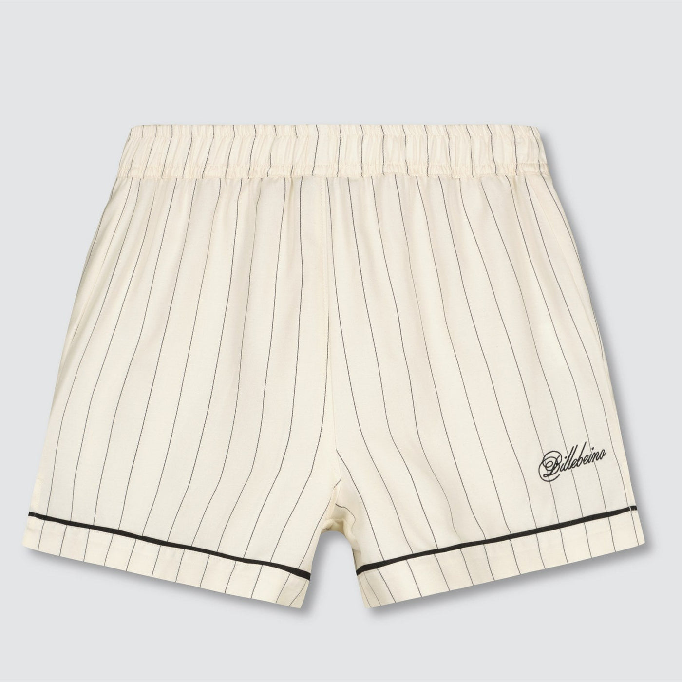 PINSTRIPE LOUNGE SHORTS-